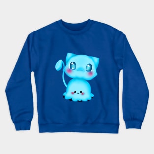 kitty puppet Crewneck Sweatshirt